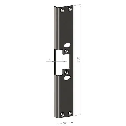 SAFETRON SA24 Monteringsstolpe Premium